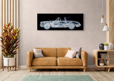 Nick Veasey Corvette Cruiser