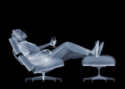 Nick Veasey Eames Chillin Grey
