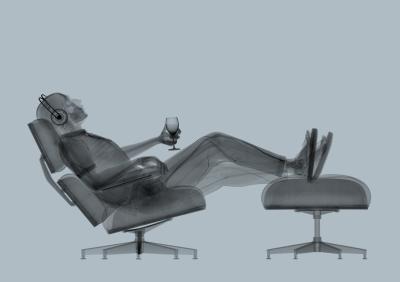 Nick Veasey Eames Chillin Grey