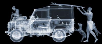 Nick Veasey Land Rover Surf n Skate