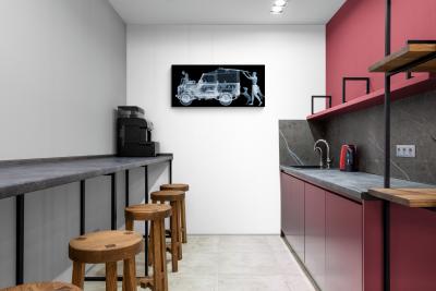 Nick Veasey Land Rover Surf n Skate