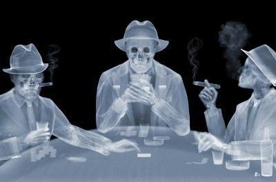 Nick Veasey Poker