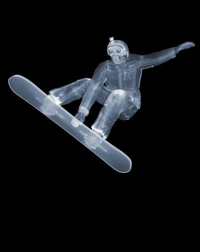 Nick Veasey Snowboarder