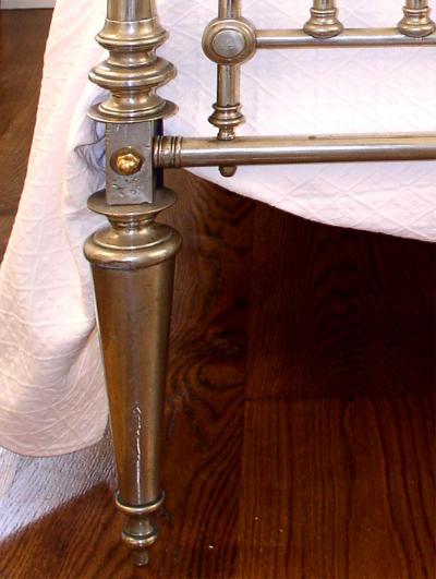 Nickel Clad Twin Bed