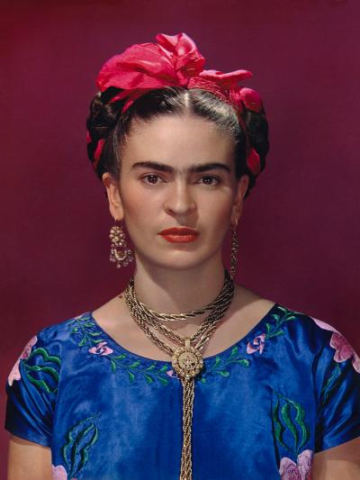 Nickolas Muray Frida Kahlo in Blue Blouse