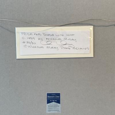 Nickolas Muray Frida and Diego With Hat by Nickolas Muray