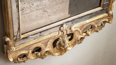Niclas Meunier Swedish 18th Century Rococo Mirror
