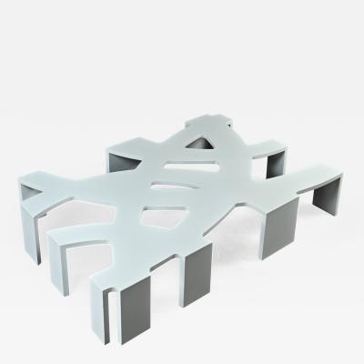 Nicola Di froscia Antler White Quartz Coffee Table