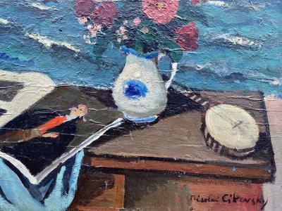 Nicolai Cikovsky Bouquet by the Sea 