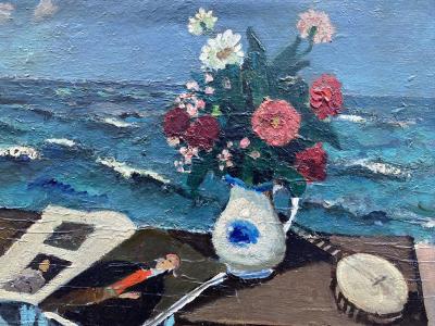 Nicolai Cikovsky Bouquet by the Sea 