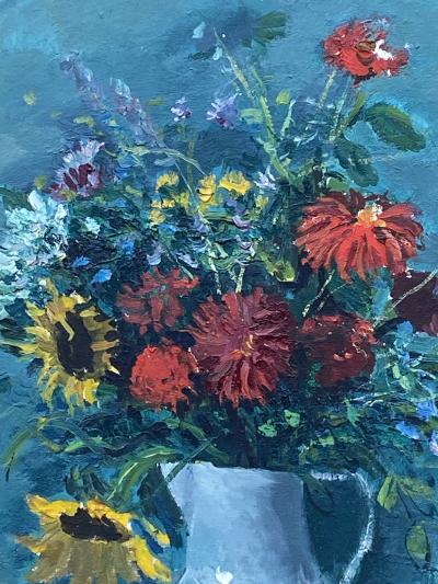 Nicolai Cikovsky Bouquet in Pitcher