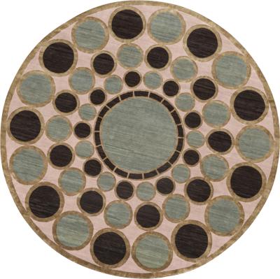 Nicolas Aubagnac BYZANCE circular Persian rug by Nicolas Aubagnac