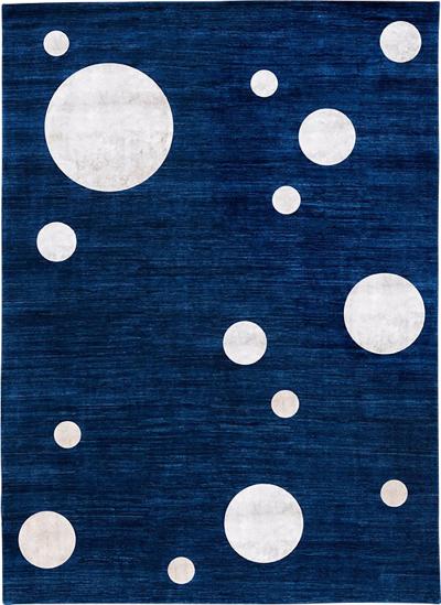 Nicolas Aubagnac SATURNE Contemporary Persian rug by Nicolas Aubagnac