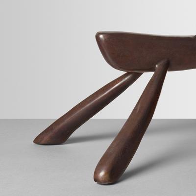 Nicolas Aubagnac TAO Bronze and taffeta table lamp