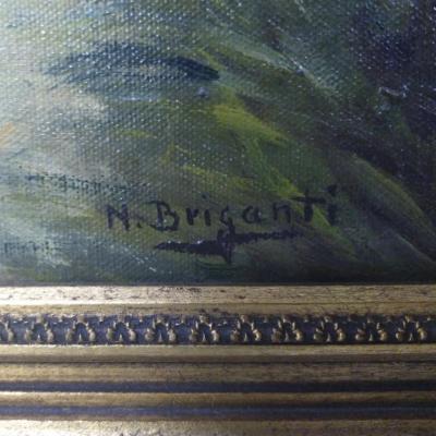 Nicolas Briganti Oil on Canvas