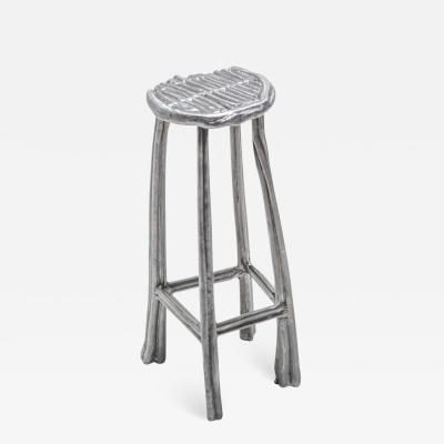 Nicolas Erauw Aluminum Cast Bar Stool T 009 by Nicolas Erauw 2019