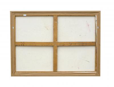 Nicolas Leiva Nicolas Leiva Abstract Modernist Oil Painting on Canvas Titled Yemaya Brutalist