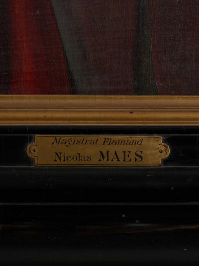 Nicolas Maes 17th C Baroque Portrait of a Gentleman in three quarter length c 1670