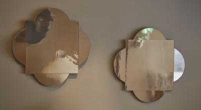Nicolas Reese Studiolo mirror by Nicolas Reese
