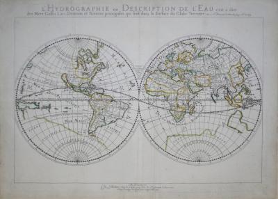 Nicolas Sanson SANSON NICHOLAS FRENCH 1600 1667 L HYDROGRAPHIE OU DESCRIPTION DE L EAU 