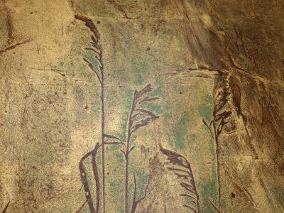 Nicolas Seailles large two lacquered panels framed 1978