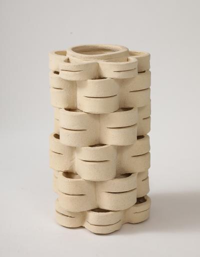 Nicole Fichot Terracotta Table Lamp Model 2 by Nicole Fichot