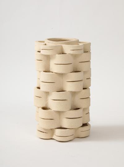 Nicole Fichot Terracotta Table Lamp Model 2 by Nicole Fichot