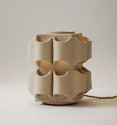 Nicole Fichot Terracotta Table Lamp by Nicole Fichot