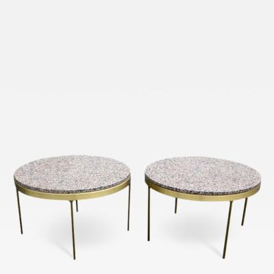 Nicos Zographos 1 Nicos Zographos Bronze And Granite Side Table