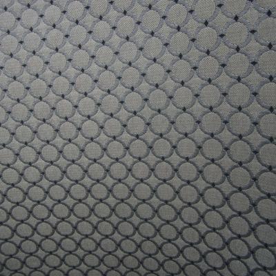 Nicos Zographos 1 Nicos Zographos Bucket Chair with Grey Circle Upholstery