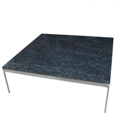 Nicos Zographos Granite Stainless Steel TA35 Series Zographos Coffee Table