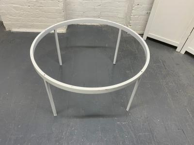 Nicos Zographos Pair Nicos Zographos Carrara Marble Top Tables