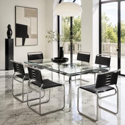 Nicos Zographos Set of Six Mid Century Modern CH66 Dining Chairs by Nicos Zographos