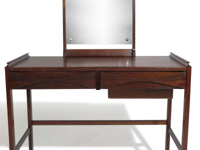 Niels Clausen Danish Rosewood Petite Vanity