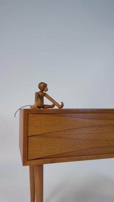 Niels Clausen Single Nightsand by Niels Clausen in Oak Circa 1960s