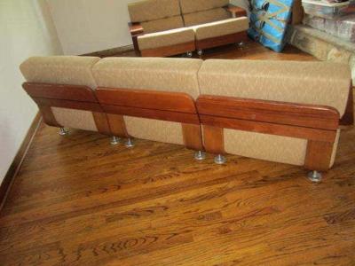 Niels Eilersen Rare N Eilersen Danish Modern Teak Three Seat Sofa Mid Century
