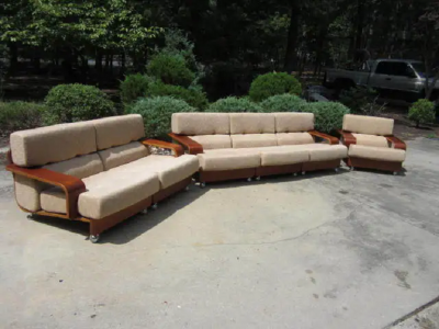 Niels Eilersen Rare N eilersen Danish Modern Teak Loveseat Mid century