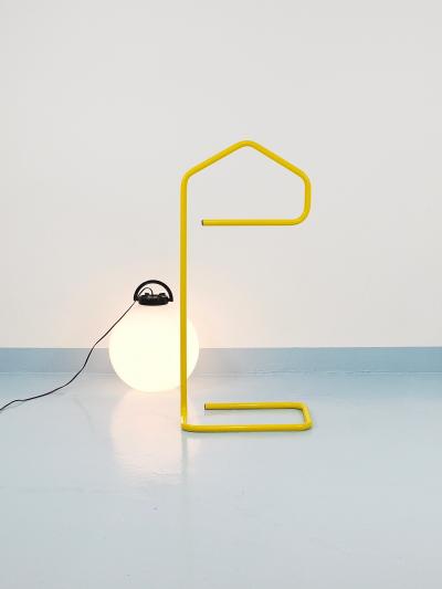 Niels Gammelgaard Niels Gammelgaard Yellow Post Modern Clothing Valet Dressing Stand 1980s