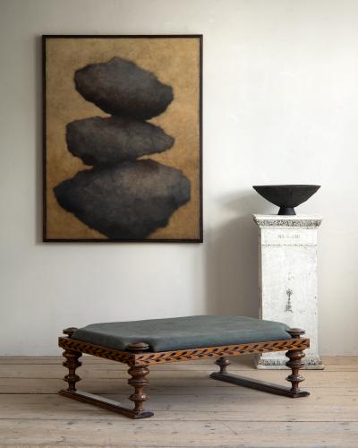 Niels Holger Rasmussen Art Deco Bench by Niels Holger Rasmussen