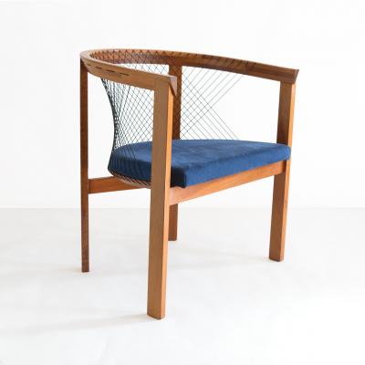 Niels Jorgen Haugesen NIELS J RGEN HAUGESEN PAIR OF STRING CHAIRS FROM TRANEKAER FURNITURE