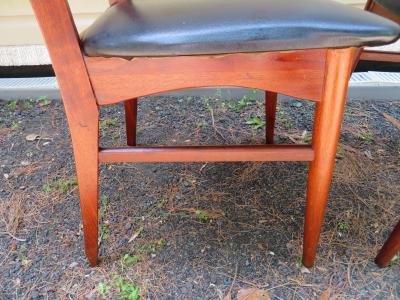 Niels Koefoed 6 Lovely Niels Kofoed style Teak Danish Modern Ladderback LIZ Chair