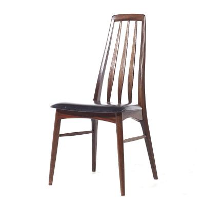 Niels Koefoed Niels Koefoed Eva Mid Century Danish Rosewood Dining Chairs Set of 6
