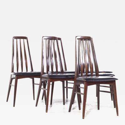 Niels Koefoed Niels Koefoed Eva Mid Century Danish Rosewood Dining Chairs Set of 6