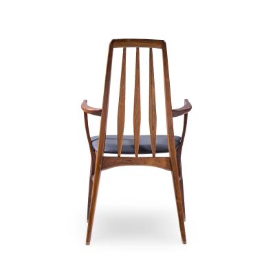 Niels Koefoed Niels Koefoed Eva Mid Century Danish Rosewood Dining Chairs Set of 6