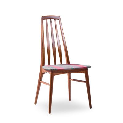 Niels Koefoed Niels Koefoed Eva Mid Century Danish Teak Dining Chairs Set of 8