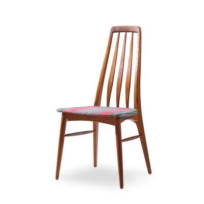 Niels Koefoed Niels Koefoed Eva Mid Century Danish Teak Dining Chairs Set of 8