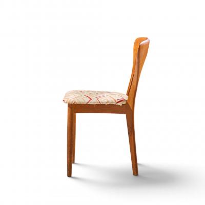 Niels Koefoed Niels Koefoed Hornslet Mid Century Danish Teak Peter Dining Chairs Set of 4
