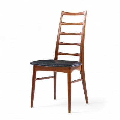 Niels Koefoed Niels Koefoed for Koefoeds Hornslet Lis Danish Teak Dining Chairs Set of 10