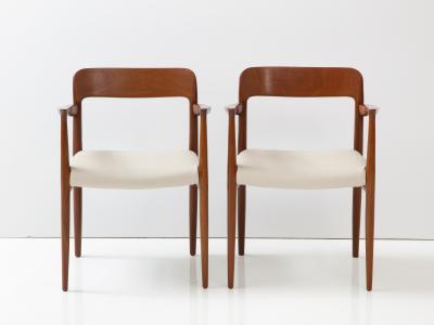 Niels Otto M ller Niels Otto Moller Model 56 Teak Arm Chairs