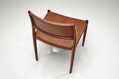Niels Otto M ller Set of Six Model 80 Dining Chairs by Niels Otto M ller Denmark 1960s